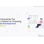 What Should Be The Ideal Criteria For Choosing A Web Development Company?