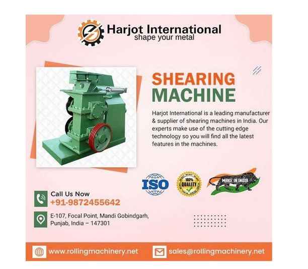 Shearing Machine Supplier In India