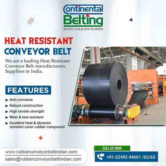 Heat Resistant Conveyor Belt: Your Guide to Boosting Efficiency and Minimizing Operational Delays