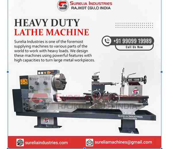 Heavy Duty Lathe Machine - Different Types and Buying Tips